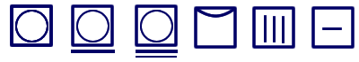 Tumble Dry Cycles - Symbols