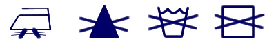 Warning Symbols for Laundering